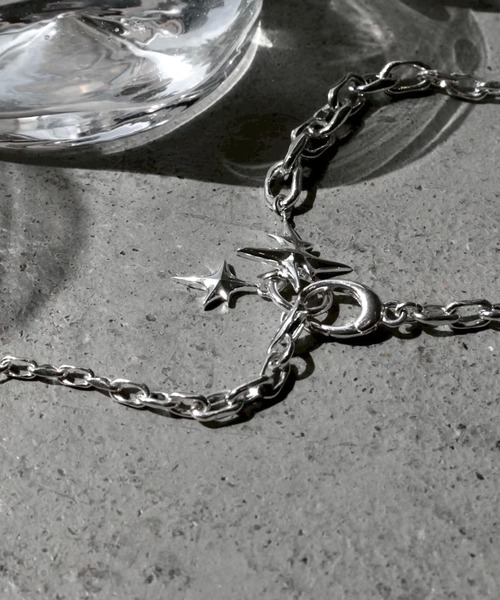 Soierie（ソワリー）の「エトワール チェーン ネックレス / Etoile chain necklace（ネックレス・レディース・シルバー・FREE）」の4枚目の写真