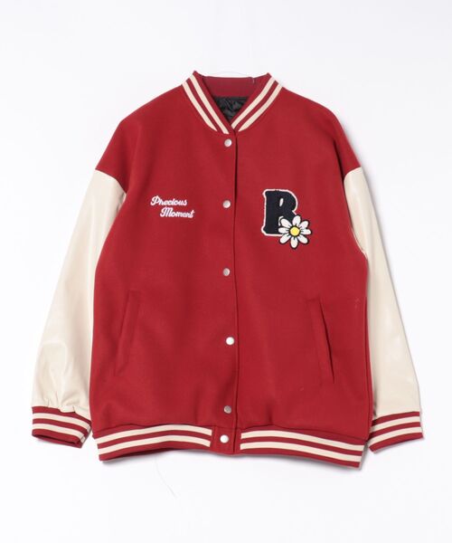 NOUGAT SUGAR co.LTD レディース 女性用 スタジャン 赤 刺繍 NOUGAT SUGAR co.LTD レディース 女性用 スタジャン 赤 刺繍 楽天市場