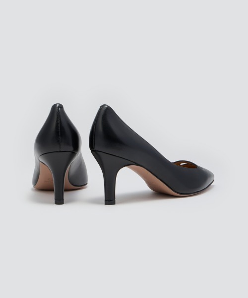 ANDREA アネッリ スムース パンプス 7.0cm BLACK（パンプス）｜PELLICO