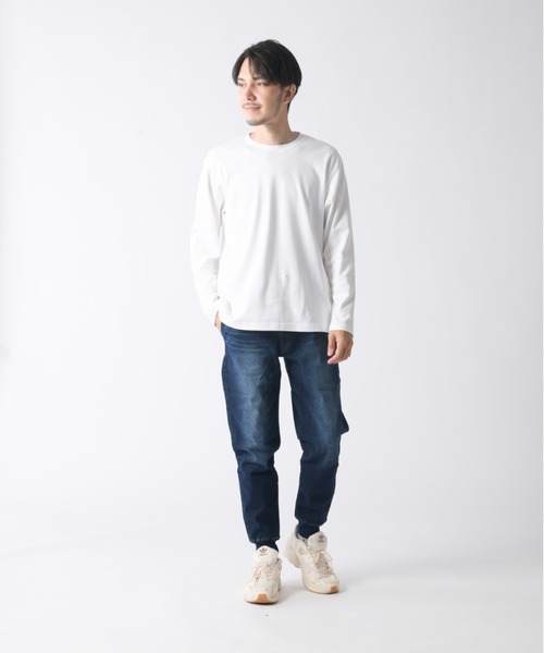 Enjouemen（エンジョウメン）の「ジョグデニムジョガーパンツ（デニムパンツ・メンズ・ブルー/インディゴブルー・LARGE/X-LARGE/XX-LARGE/MEDIUM）」の3枚目の写真