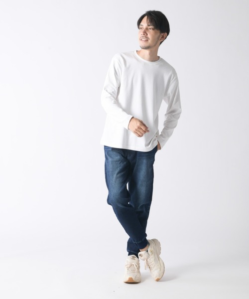 Enjouemen（エンジョウメン）の「ジョグデニムジョガーパンツ（デニムパンツ・メンズ・ブルー/インディゴブルー・LARGE/X-LARGE/XX-LARGE/MEDIUM）」の4枚目の写真