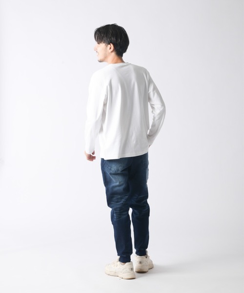 Enjouemen（エンジョウメン）の「ジョグデニムジョガーパンツ（デニムパンツ・メンズ・ブルー/インディゴブルー・LARGE/X-LARGE/XX-LARGE/MEDIUM）」の5枚目の写真