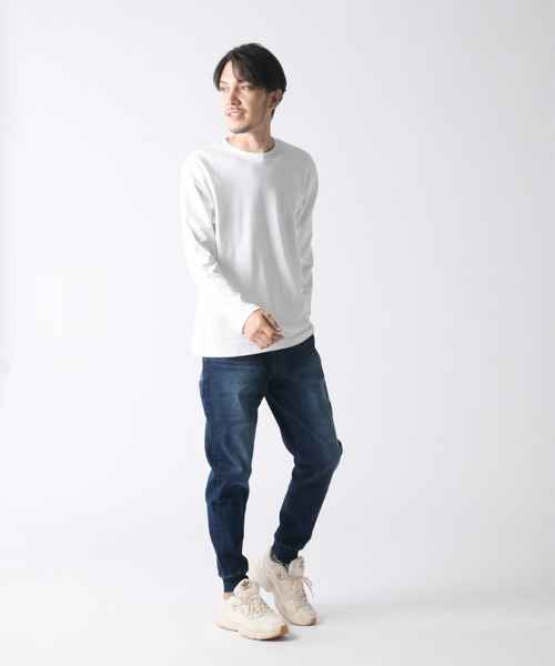 Enjouemen（エンジョウメン）の「ジョグデニムジョガーパンツ（デニムパンツ・メンズ・ブルー/インディゴブルー・LARGE/X-LARGE/XX-LARGE/MEDIUM）」の7枚目の写真
