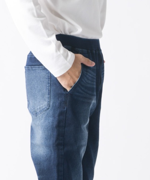 Enjouemen（エンジョウメン）の「ジョグデニムジョガーパンツ（デニムパンツ・メンズ・ブルー/インディゴブルー・LARGE/X-LARGE/XX-LARGE/MEDIUM）」の13枚目の写真