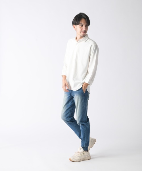 Enjouemen（エンジョウメン）の「ジョグデニムジョガーパンツ（デニムパンツ・メンズ・ブルー/インディゴブルー・LARGE/X-LARGE/XX-LARGE/MEDIUM）」の17枚目の写真