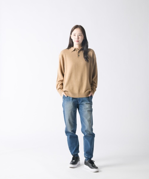 Enjouemen（エンジョウメン）の「ジョグデニムジョガーパンツ（デニムパンツ・メンズ・ブルー/インディゴブルー・LARGE/X-LARGE/XX-LARGE/MEDIUM）」の21枚目の写真