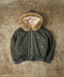 Chick（チック）の「【ファー取り外し可能】N2B-Style Faux Fur Hooded Blouson / N2B風 フェイクファー 2WAYフードブルゾン（ブルゾン）」