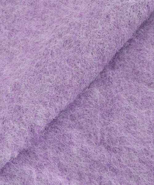 le.coeur blanc（ルクールブラン）の「《WEB限定アイテム》ソフトシャギーニットベスト（ベスト・レディース・ブラウン/パープル/ブルー/オレンジ/オフホワイト・38）」の12枚目の写真