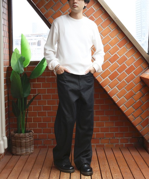 8(eight)(エイト)の「デニムバギーパンツ(デニムパンツ・メンズ・ワンウォッシュ/ブラック・MEDIUM/LARGE)」の14枚目の写真