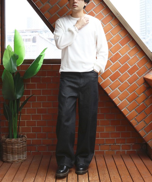 8(eight)(エイト)の「デニムバギーパンツ(デニムパンツ・メンズ・ワンウォッシュ/ブラック・MEDIUM/LARGE)」の15枚目の写真