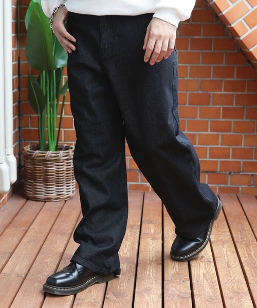 8(eight)(エイト)の「デニムバギーパンツ(デニムパンツ・メンズ・ワンウォッシュ/ブラック・MEDIUM/LARGE)」の10枚目の写真