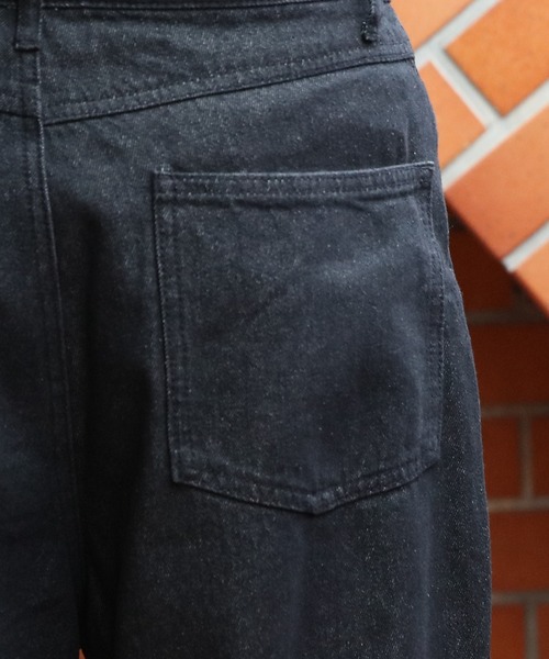 8(eight)(エイト)の「デニムバギーパンツ(デニムパンツ・メンズ・ワンウォッシュ/ブラック・MEDIUM/LARGE)」の17枚目の写真