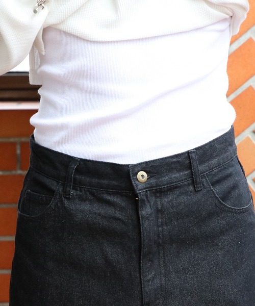 8(eight)(エイト)の「デニムバギーパンツ(デニムパンツ・メンズ・ワンウォッシュ/ブラック・MEDIUM/LARGE)」の19枚目の写真
