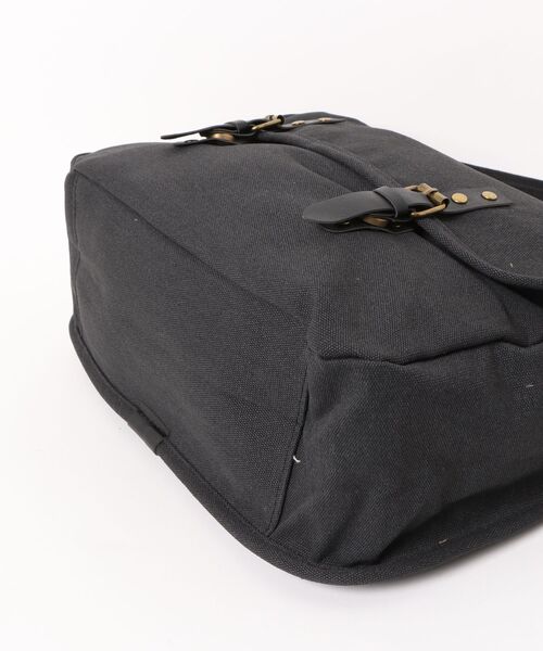 Burner(バーナー)の「【OKUOKU 0909】ヴィンテージ風キャンバス調 ショルダーバッグ oku-bag-13-21【RBTS】(ショルダーバッグ・レディース・ブラック/ベージュ/グレー/ブラウン・FREE)」の9枚目の写真
