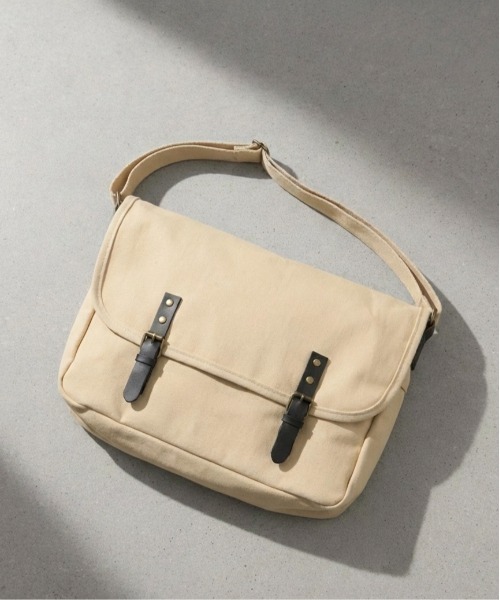 Burner(バーナー)の「【OKUOKU 0909】ヴィンテージ風キャンバス調 ショルダーバッグ oku-bag-13-21【RBTS】(ショルダーバッグ・レディース・ブラック/ベージュ/グレー/ブラウン・FREE)」の1枚目の写真