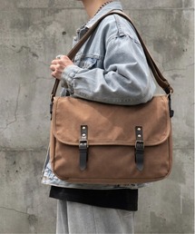 【OKUOKU 0909】ヴィンテージ風キャンバス調 ショルダーバッグ oku-bag-13-21【RBTS】