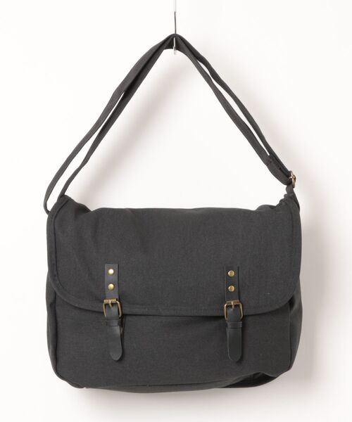 Burner(バーナー)の「【OKUOKU 0909】ヴィンテージ風キャンバス調 ショルダーバッグ oku-bag-13-21【RBTS】(ショルダーバッグ・レディース・ブラック/ベージュ/グレー/ブラウン・FREE)」の14枚目の写真