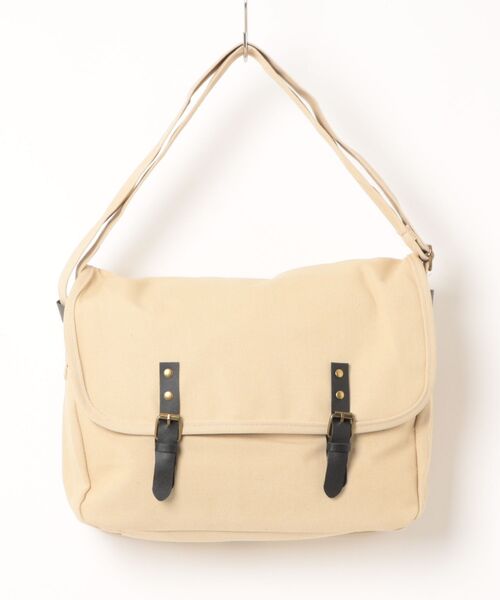Burner(バーナー)の「【OKUOKU 0909】ヴィンテージ風キャンバス調 ショルダーバッグ oku-bag-13-21【RBTS】(ショルダーバッグ・レディース・ブラック/ベージュ/グレー/ブラウン・FREE)」の17枚目の写真