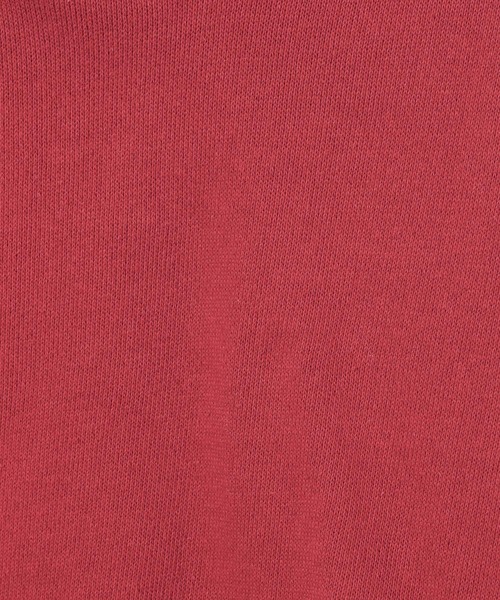 BAYFLOW（ベイフロー）の「[こだわりのフードシルエット]ショートスウェットフーディー（パーカー・レディース・グレー/チャコール/レッド・FREE）」の18枚目の写真