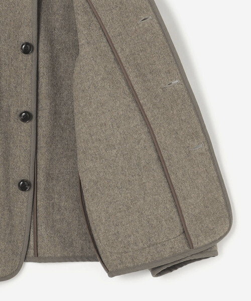 DANTON（ダントン）の「DANTON | ウールライトパイル カバーオールジャケット MEN（カバーオール・メンズ・ベージュ系その他/ネイビー・42/40/38）」の14枚目の写真