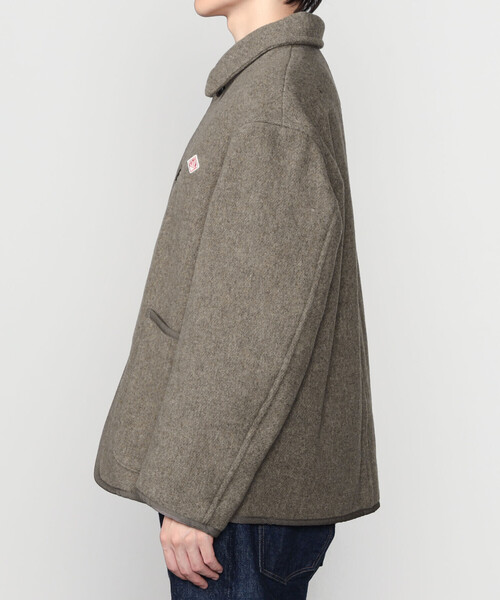DANTON（ダントン）の「DANTON | ウールライトパイル カバーオールジャケット MEN（カバーオール・メンズ・ベージュ系その他/ネイビー・42/40/38）」の5枚目の写真