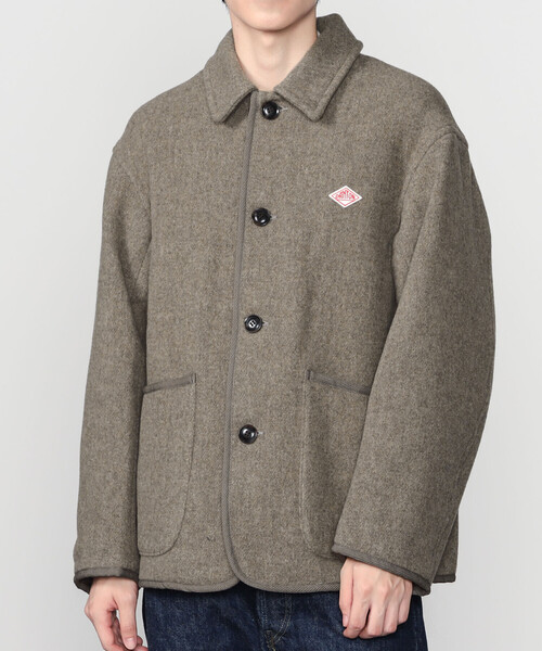 DANTON | ウールライトパイル カバーオールジャケット MEN