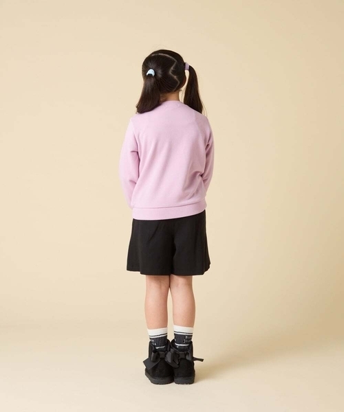 a.v.v（アーヴェヴェ）の「[110-150]【通学にもオススメ/選べる３デザイン】モチーフアソートトレーナー（Tシャツ/カットソー・キッズ・ネイビー/ダークインディゴブルー/ライトピンク・110/120/130/150/140）」の12枚目の写真