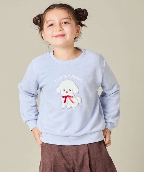 a.v.v（アーヴェヴェ）の「[110-150]【通学にもオススメ/選べる３デザイン】モチーフアソートトレーナー（Tシャツ/カットソー・キッズ・ネイビー/ダークインディゴブルー/ライトピンク・110/120/130/150/140）」の16枚目の写真