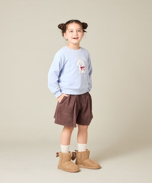 a.v.v（アーヴェヴェ）の「[110-150]【通学にもオススメ/選べる３デザイン】モチーフアソートトレーナー（Tシャツ/カットソー・キッズ・ネイビー/ダークインディゴブルー/ライトピンク・110/120/130/150/140）」の18枚目の写真