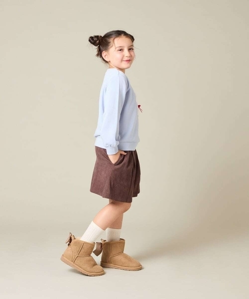 a.v.v（アーヴェヴェ）の「[110-150]【通学にもオススメ/選べる３デザイン】モチーフアソートトレーナー（Tシャツ/カットソー・キッズ・ネイビー/ダークインディゴブルー/ライトピンク・110/120/130/150/140）」の19枚目の写真