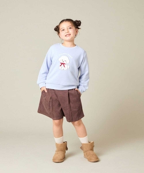 a.v.v（アーヴェヴェ）の「[110-150]【通学にもオススメ/選べる３デザイン】モチーフアソートトレーナー（Tシャツ/カットソー・キッズ・ネイビー/ダークインディゴブルー/ライトピンク・110/120/130/150/140）」の20枚目の写真