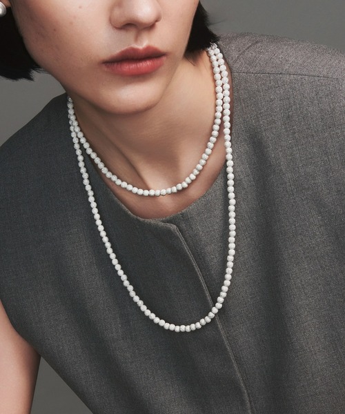 【quip queint】powdia long necklace/ポウディア ロング ネックレス QU237