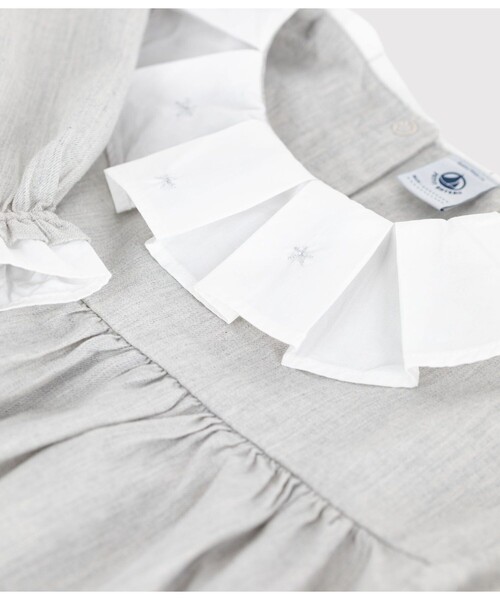 PETIT BATEAU(プチバトー)の「ワンピース(ワンピース・キッズ・グレー・12YEAR/10YEAR/8YEAR/6YEAR)」の6枚目の写真