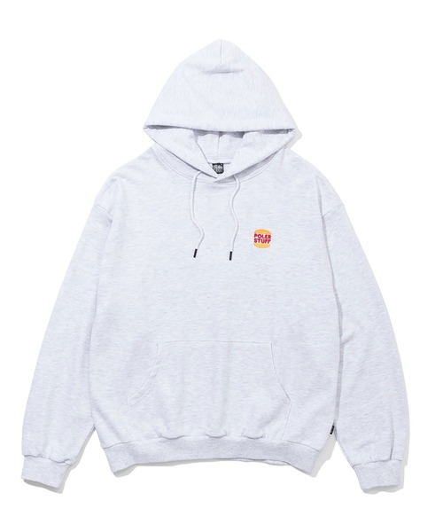 POLeR（ポーラー）の「POLER STEAMED HAMS HOOD（パーカー・メンズ・ブラック/ライトグレー・M/L/XL）」の4枚目の写真