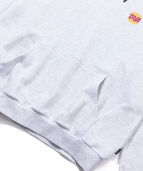 POLeR（ポーラー）の「POLER STEAMED HAMS HOOD（パーカー・メンズ・ブラック/ライトグレー・M/L/XL）」の8枚目の写真