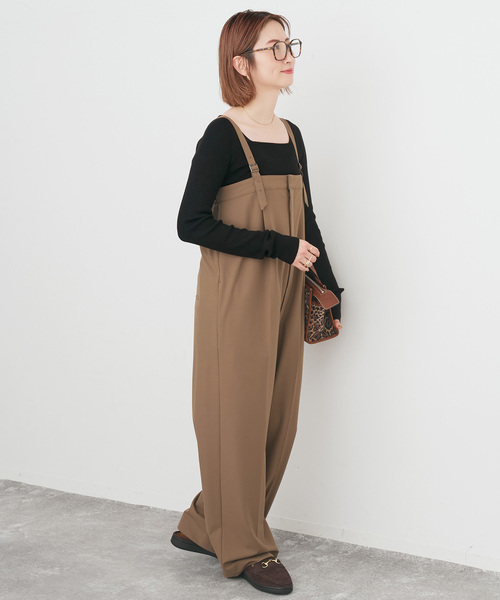 Spick & Span(スピックアンドスパン)の「《手洗い可》スクエアリブニット(ニット/セーター・レディース・ブラウン/ベージュ/ブラック・FREE)」の10枚目の写真