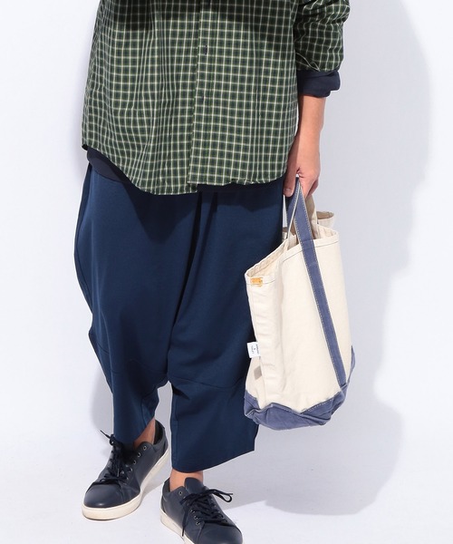 PIMLICO（ピムリコ）の「PIMLICO (ピムリコ) [WEB限定] DRY ストレッチ 杢 アラジンパンツ（その他パンツ・メンズ・ネイビー/グレー/ブラック・X2(4L～5L)/X3(6L～7L)/X1(3L～4L)/X4(8L～9L)/X5(9L～10L)）」の3枚目の写真
