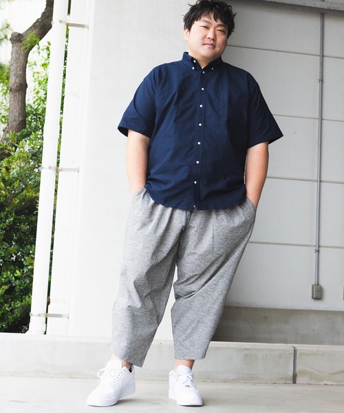 PIMLICO（ピムリコ）の「PIMLICO (ピムリコ) [WEB限定] DRY ストレッチ 杢 アラジンパンツ（その他パンツ・メンズ・ネイビー/グレー/ブラック・X2(4L～5L)/X3(6L～7L)/X1(3L～4L)/X4(8L～9L)/X5(9L～10L)）」の16枚目の写真