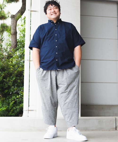 PIMLICO（ピムリコ）の「PIMLICO (ピムリコ) [WEB限定] DRY ストレッチ 杢 アラジンパンツ（その他パンツ・メンズ・ネイビー/グレー/ブラック・X2(4L～5L)/X3(6L～7L)/X1(3L～4L)/X4(8L～9L)/X5(9L～10L)）」の17枚目の写真