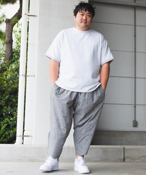 PIMLICO（ピムリコ）の「PIMLICO (ピムリコ) [WEB限定] DRY ストレッチ 杢 アラジンパンツ（その他パンツ・メンズ・ネイビー/グレー/ブラック・X2(4L～5L)/X3(6L～7L)/X1(3L～4L)/X4(8L～9L)/X5(9L～10L)）」の9枚目の写真