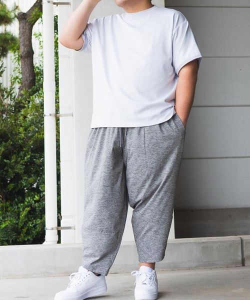 PIMLICO（ピムリコ）の「PIMLICO (ピムリコ) [WEB限定] DRY ストレッチ 杢 アラジンパンツ（その他パンツ・メンズ・ネイビー/グレー/ブラック・X2(4L～5L)/X3(6L～7L)/X1(3L～4L)/X4(8L～9L)/X5(9L～10L)）」の11枚目の写真