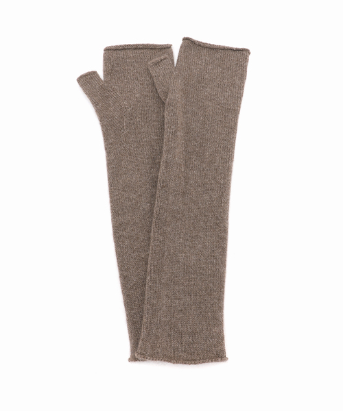 WILLIAM BRUNTON（ウィリアムブラントン）の「【WILLIAM BRUNTON/ウィリアム ブラントン】ロングフィンガーレスグローブ（手袋・レディース・ベージュ/ネイビー/チャコールグレー/ブルー・FREE）」の12枚目の写真