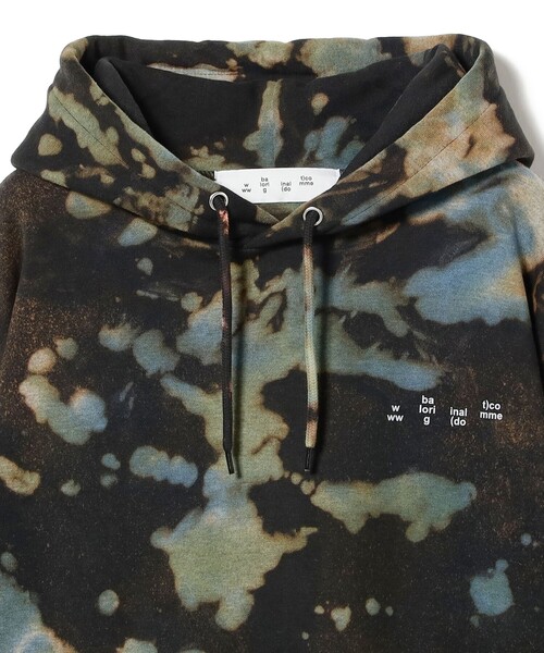 BAL Original バル オリジナル 1点物 タイダイ スウェット 限定色 BAL / LOGO TIE DYE HOODIE by YUKIDYE（スウェット）｜BAL（バル）の