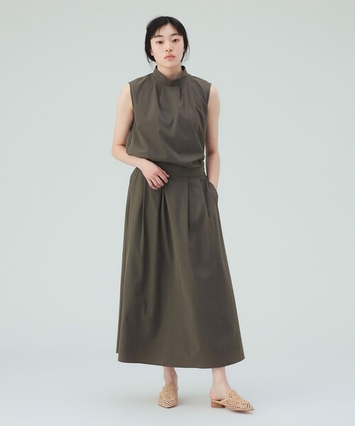 BEAMS HEART(ビームスハート)の「【7/2値下げ】ブラウス スカート セットアップ × バッグ(セットアイテム)(ワンピース・レディース・サックスブルー/オリーブ/ベージュ/ブラック・FREE)」の12枚目の写真