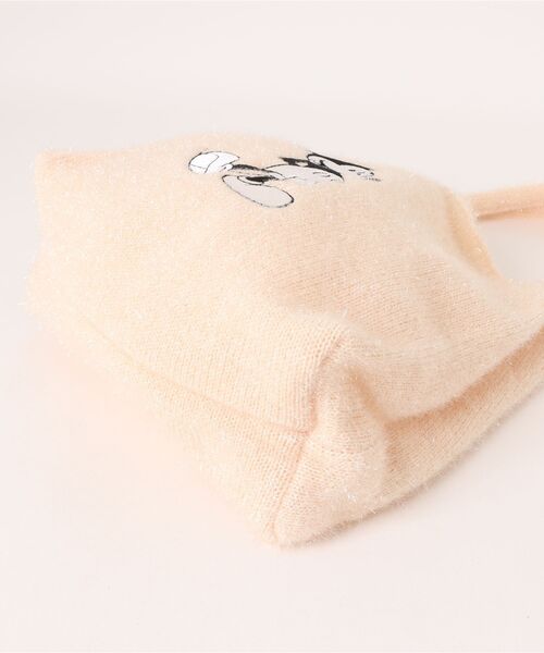 ottilie（オティーリエ）の「【 TO:RCH / トーチ 】Disney Collection Mickey ラメニットミニトートバッグ（トートバッグ・レディース・シルバー/ブラック/オフホワイト・FREE）」の16枚目の写真