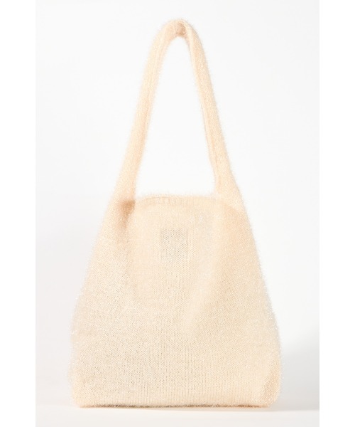 ottilie（オティーリエ）の「【 TO:RCH / トーチ 】Disney Collection Mickey ラメニットミニトートバッグ（トートバッグ・レディース・シルバー/ブラック/オフホワイト・FREE）」の5枚目の写真