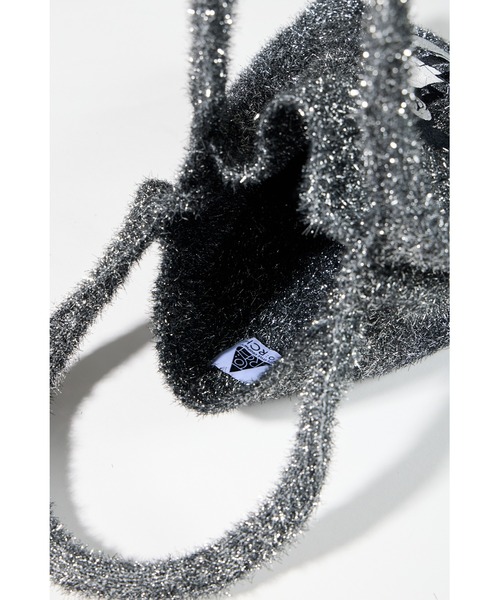 ottilie（オティーリエ）の「【 TO:RCH / トーチ 】Disney Collection Mickey ラメニットミニトートバッグ（トートバッグ・レディース・シルバー/ブラック/オフホワイト・FREE）」の9枚目の写真