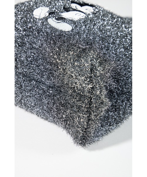 ottilie（オティーリエ）の「【 TO:RCH / トーチ 】Disney Collection Mickey ラメニットミニトートバッグ（トートバッグ・レディース・シルバー/ブラック/オフホワイト・FREE）」の8枚目の写真