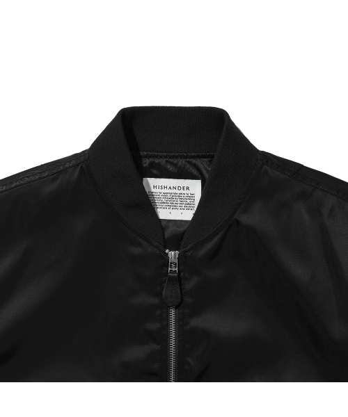HISHANDER（ヒズハンダー）の「L-2B FLIGHT JACKET [Black]（ブルゾン・メンズ・その他・1/2/3）」の4枚目の写真