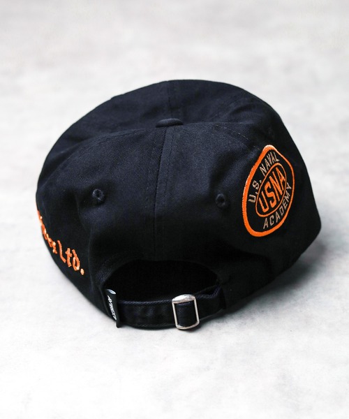 AVIREX（アヴィレックス）の「●AVIREX●USNA LOGO CAP（キャップ・メンズ・ブラック/ベージュ/グリーン・FREE）」の7枚目の写真